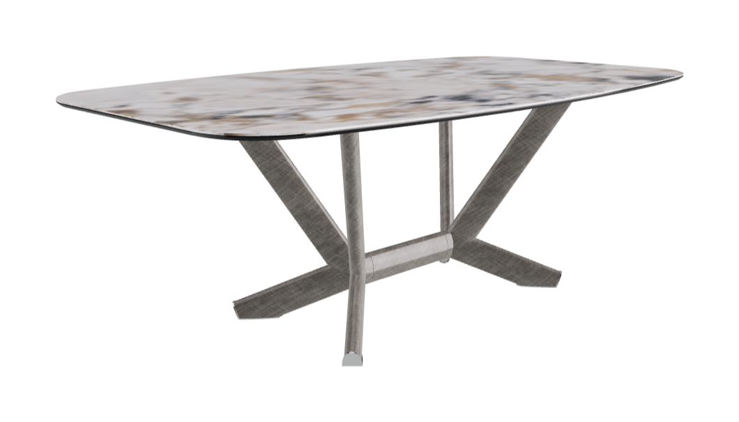Cattelan Italia Planer Keramik Barrel Shaped Dining Table 200 & 240