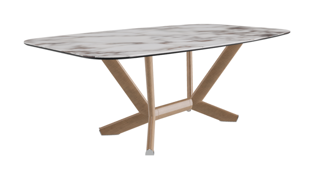 Cattelan Italia Planer Keramik Barrel Shaped Dining Table 200 & 240