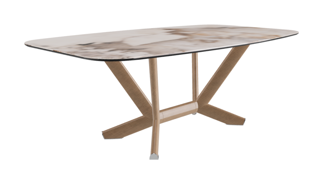 Cattelan Italia Planer Keramik Barrel Shaped Dining Table 200 & 240