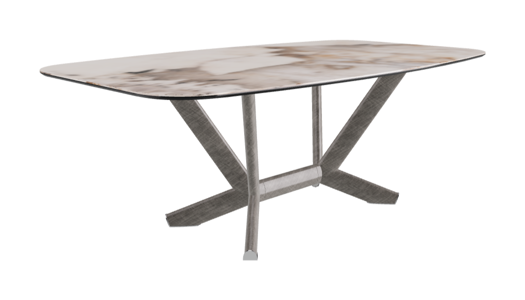 Cattelan Italia Planer Keramik Barrel Shaped Dining Table 200 & 240