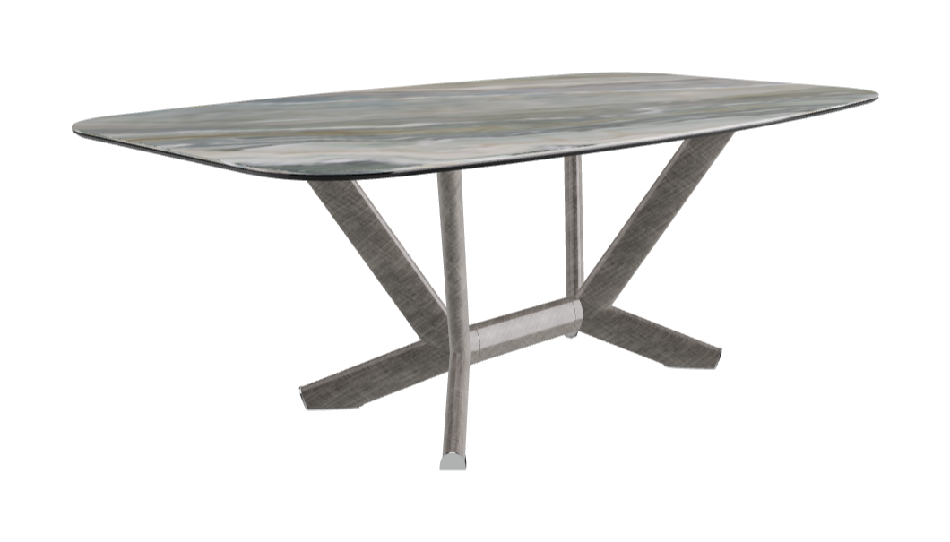 Cattelan Italia Planer Keramik Barrel Shaped Dining Table 200 & 240