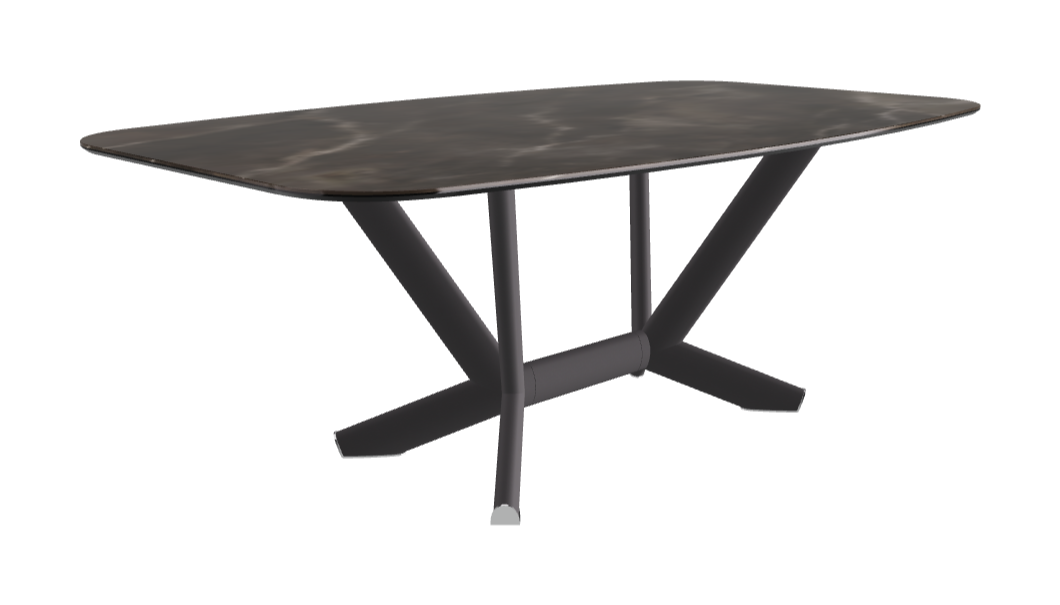 Cattelan Italia Planer Keramik Barrel Shaped Dining Table 200 & 240