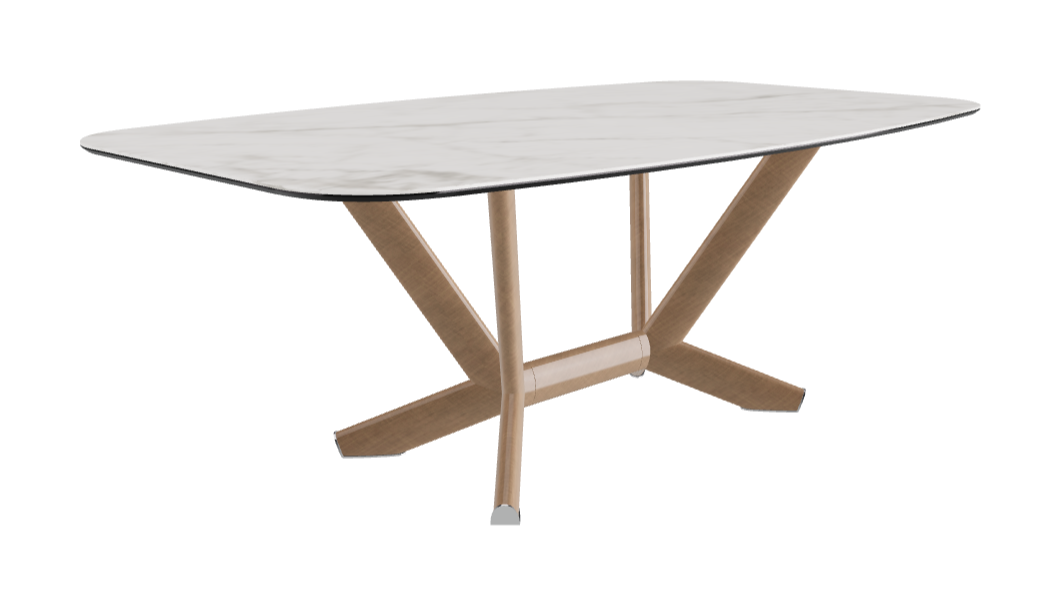 Cattelan Italia Planer Keramik Barrel Shaped Dining Table 200 & 240