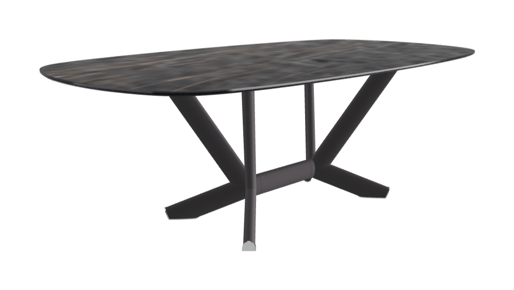 Cattelan Italia Planer Keramik Rectangular & Biscuit Shaped Dining Table 220 & 300