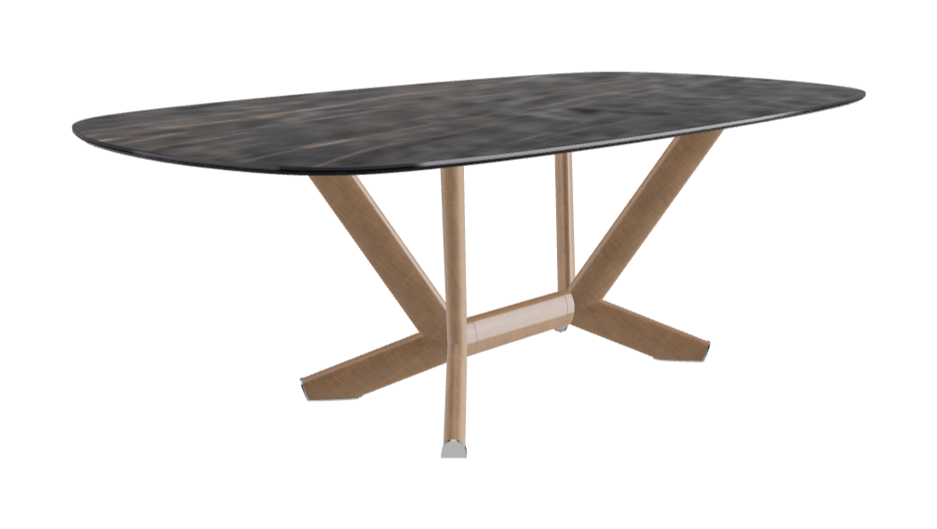 Cattelan Italia Planer Keramik Rectangular & Biscuit Shaped Dining Table 220 & 300