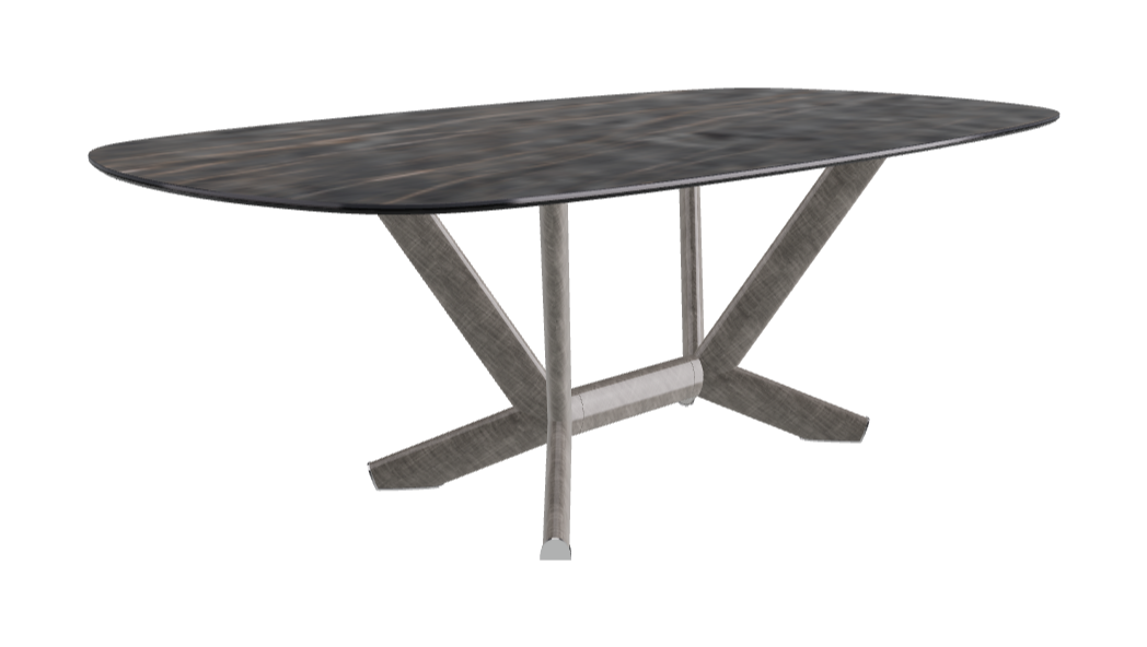 Cattelan Italia Planer Keramik Rectangular & Biscuit Shaped Dining Table 220 & 300