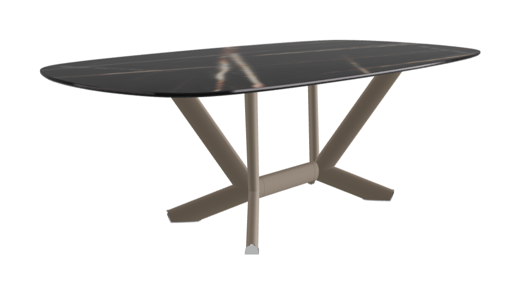 Cattelan Italia Planer Keramik Rectangular & Biscuit Shaped Dining Table 220 & 300