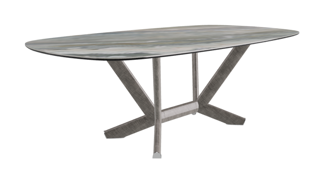 Cattelan Italia Planer Keramik Rectangular & Biscuit Shaped Dining Table 220 & 300