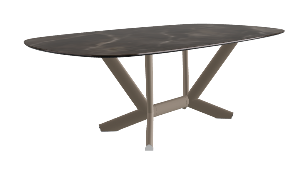 Cattelan Italia Planer Keramik Rectangular & Biscuit Shaped Dining Table 220 & 300