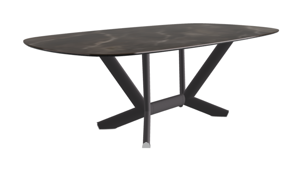 Cattelan Italia Planer Keramik Rectangular & Biscuit Shaped Dining Table 220 & 300