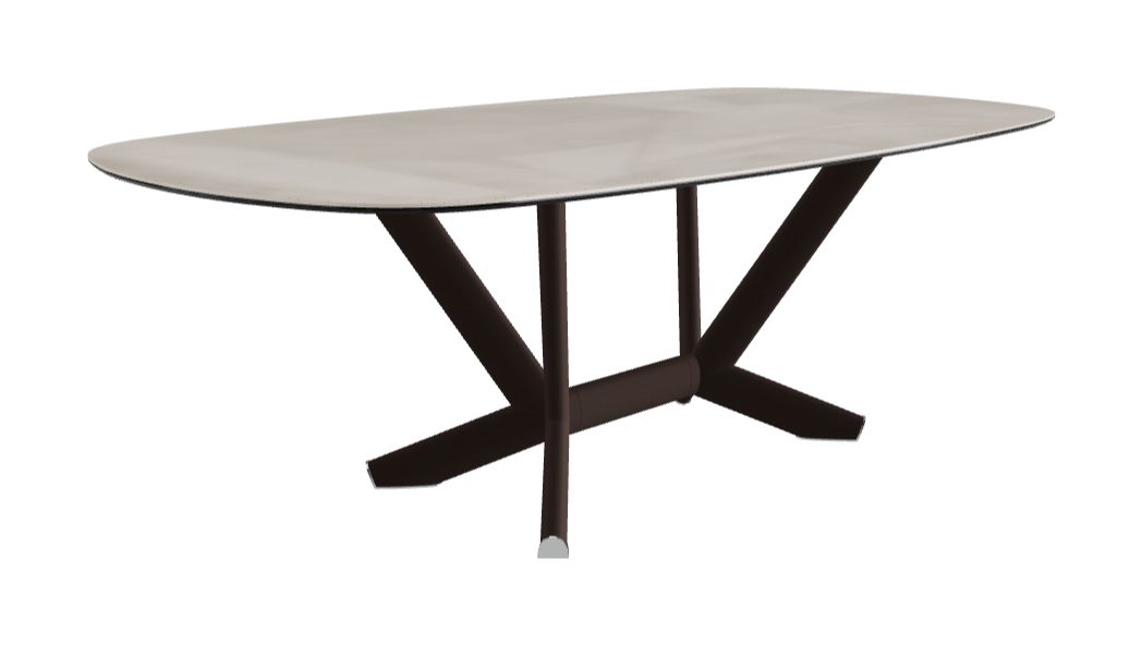 Cattelan Italia Planer Keramik Rectangular & Biscuit Shaped Dining Table 220 & 300
