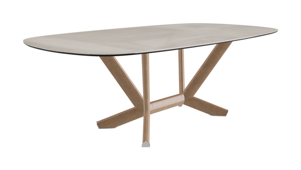 Cattelan Italia Planer Keramik Rectangular & Biscuit Shaped Dining Table 220 & 300