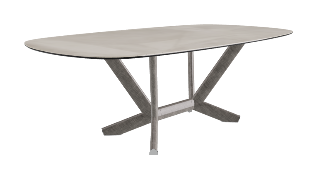 Cattelan Italia Planer Keramik Rectangular & Biscuit Shaped Dining Table 220 & 300