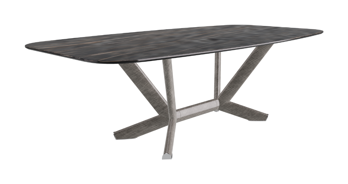 Cattelan Italia Planer Keramik Barrel Shaped Dining Table 200 & 240