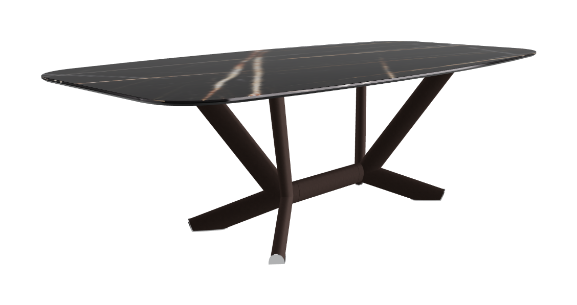 Cattelan Italia Planer Keramik Barrel Shaped Dining Table 200 & 240