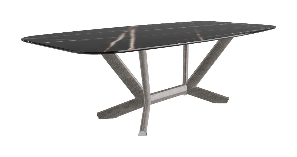 Cattelan Italia Planer Keramik Barrel Shaped Dining Table 200 & 240