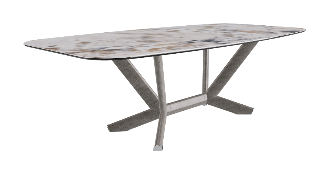 Cattelan Italia Planer Keramik Barrel Shaped Dining Table 200 & 240