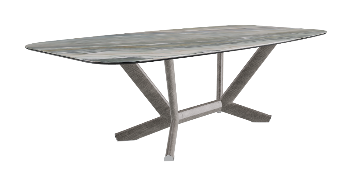 Cattelan Italia Planer Keramik Barrel Shaped Dining Table 200 & 240