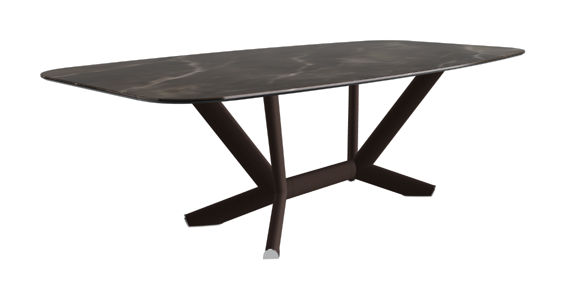 Cattelan Italia Planer Keramik Barrel Shaped Dining Table 200 & 240