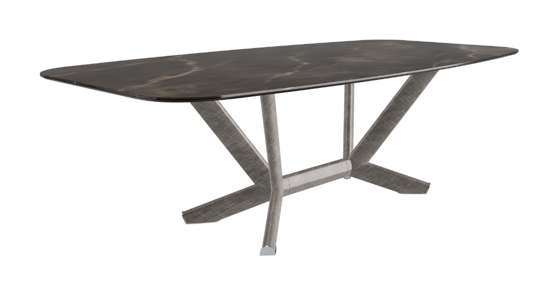 Cattelan Italia Planer Keramik Barrel Shaped Dining Table 200 & 240