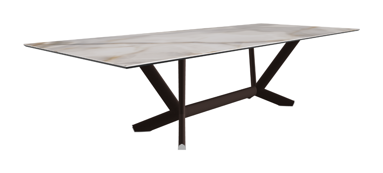 Cattelan Italia Planer Keramik Rectangular & Biscuit Shaped Dining Table 220 & 300