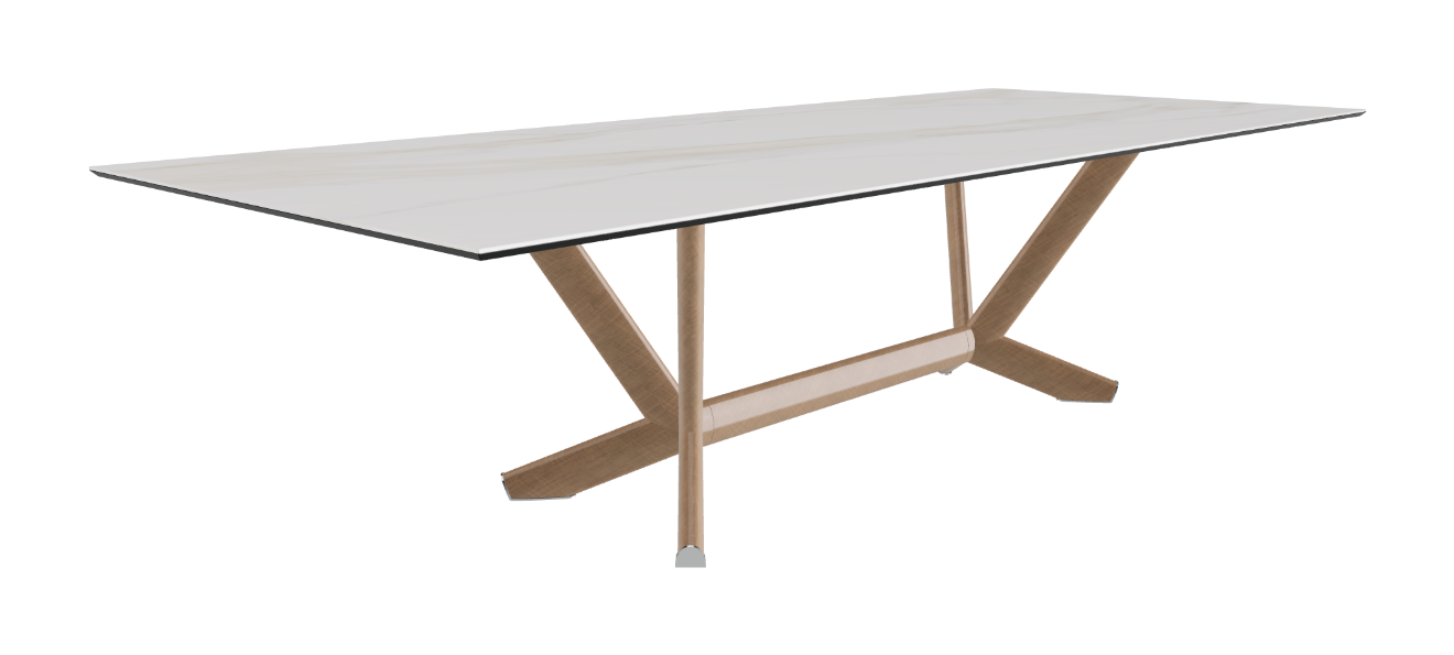 Cattelan Italia Planer Keramik Rectangular & Biscuit Shaped Dining Table 220 & 300