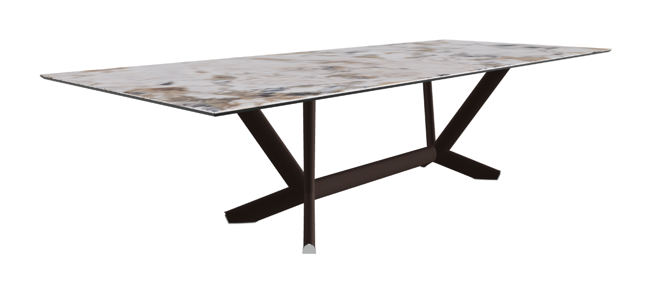 Cattelan Italia Planer Keramik Rectangular & Biscuit Shaped Dining Table 220 & 300