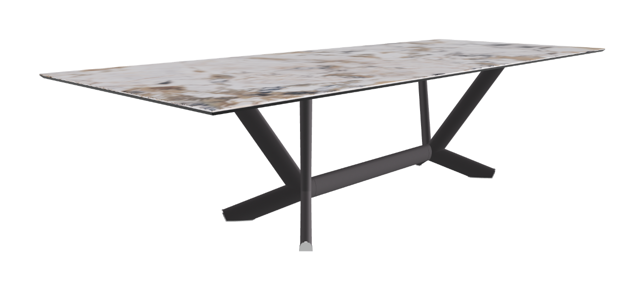 Cattelan Italia Planer Keramik Rectangular & Biscuit Shaped Dining Table 220 & 300