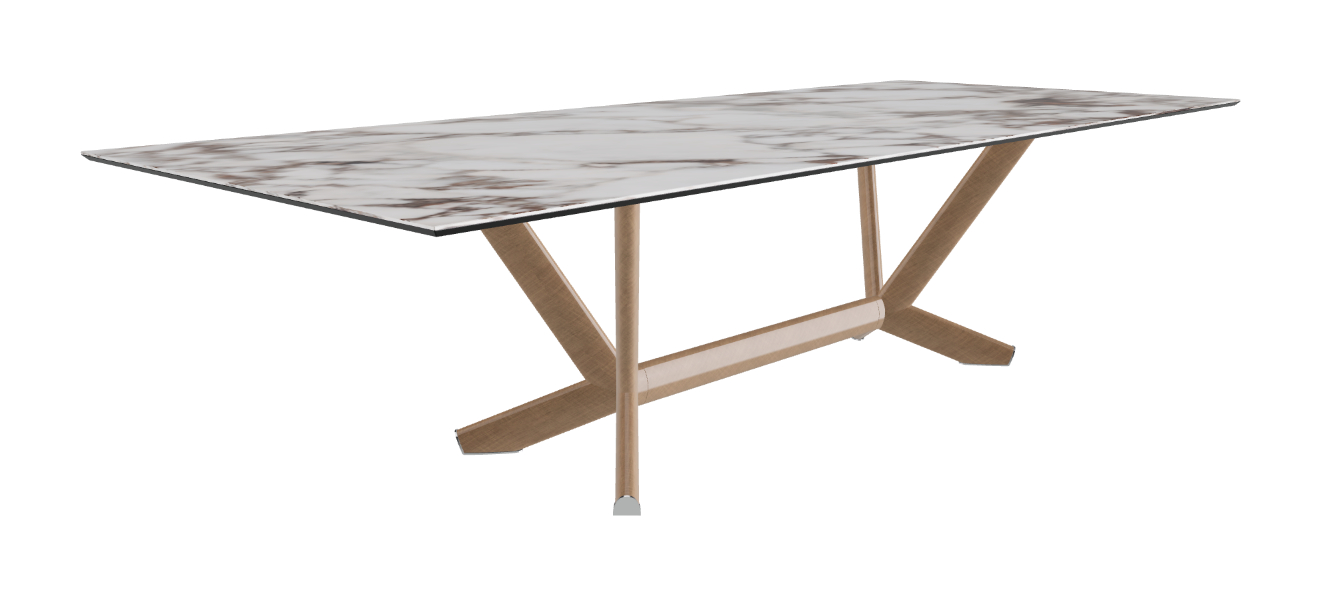Cattelan Italia Planer Keramik Rectangular & Biscuit Shaped Dining Table 220 & 300
