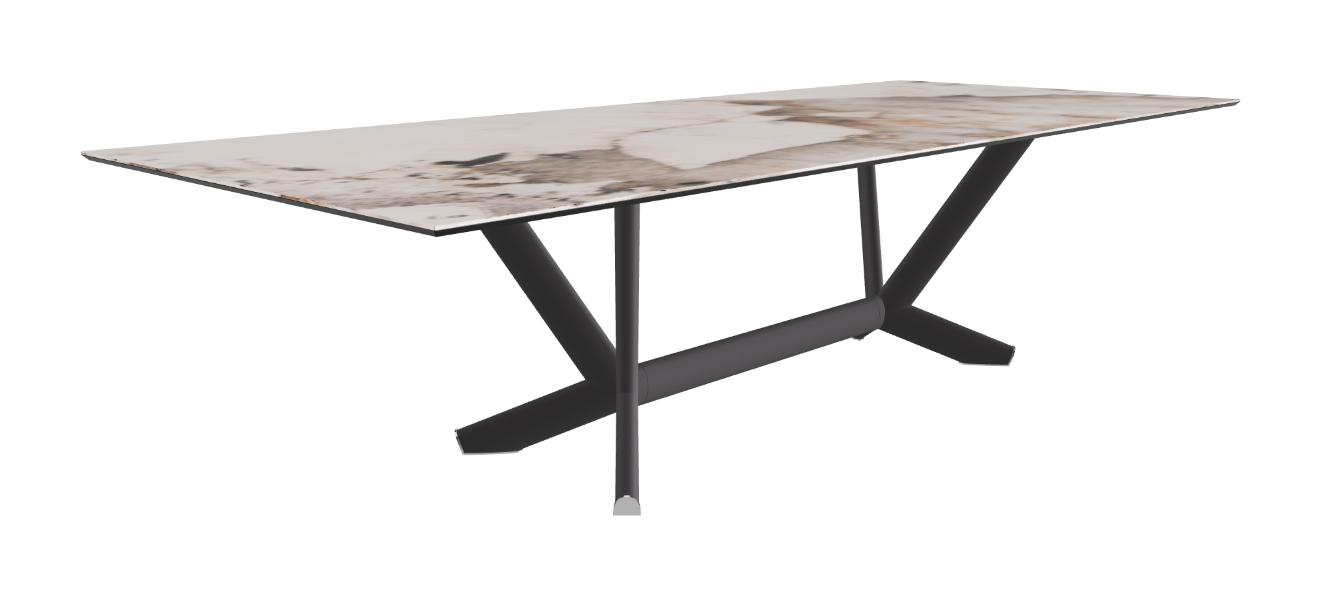 Cattelan Italia Planer Keramik Rectangular & Biscuit Shaped Dining Table 220 & 300