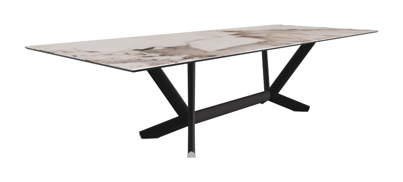 Cattelan Italia Planer Keramik Rectangular & Biscuit Shaped Dining Table 220 & 300