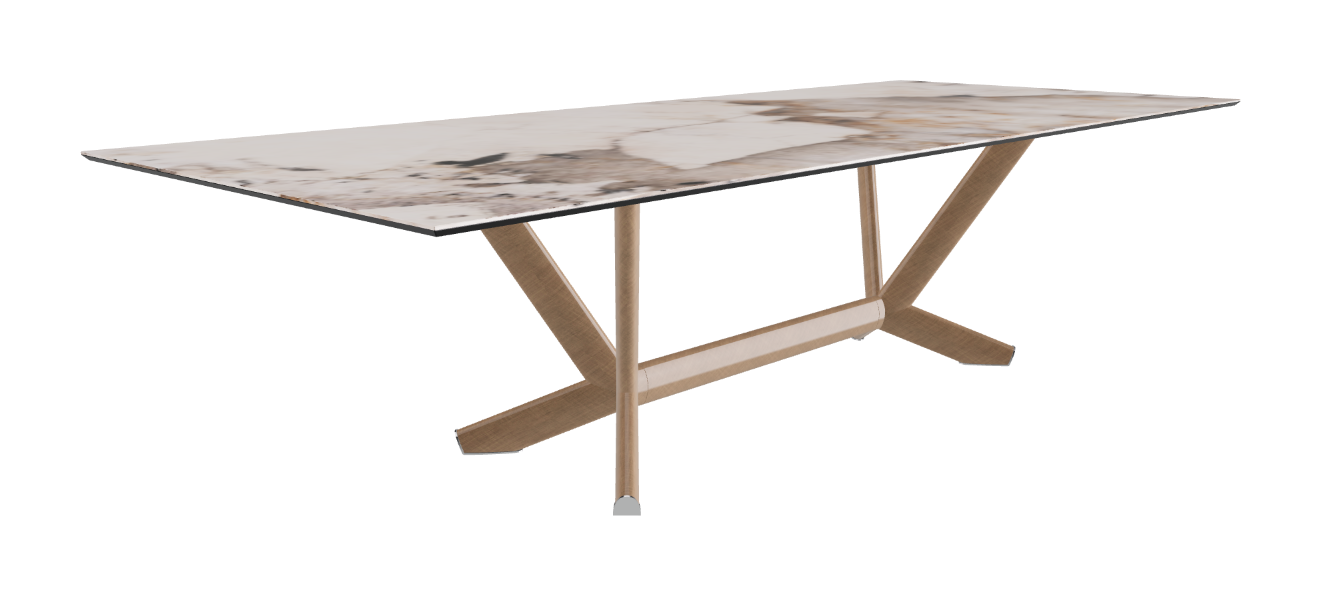 Cattelan Italia Planer Keramik Rectangular & Biscuit Shaped Dining Table 220 & 300