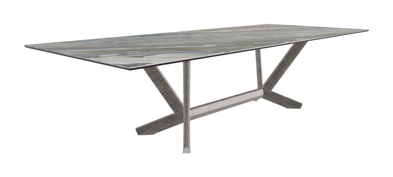 Cattelan Italia Planer Keramik Rectangular & Biscuit Shaped Dining Table 220 & 300