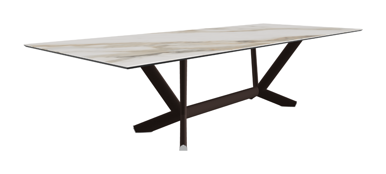 Cattelan Italia Planer Keramik Rectangular & Biscuit Shaped Dining Table 220 & 300