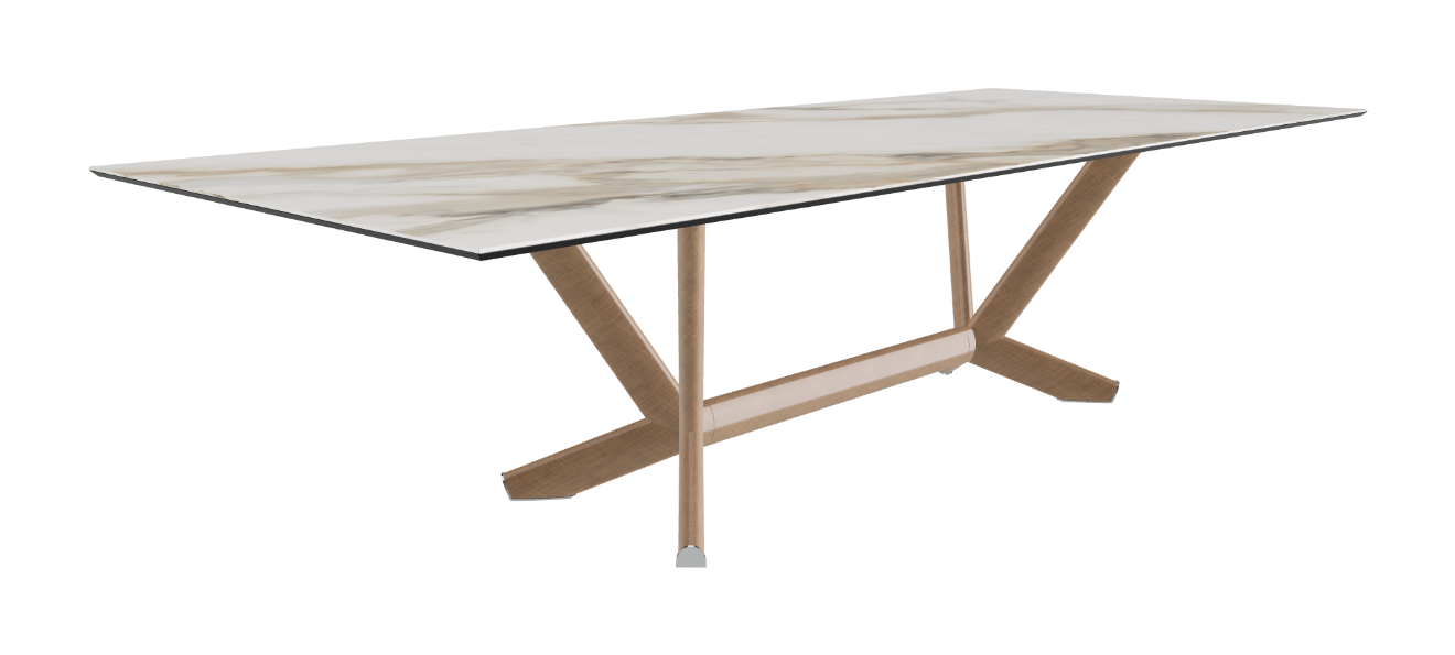 Cattelan Italia Planer Keramik Rectangular & Biscuit Shaped Dining Table 220 & 300