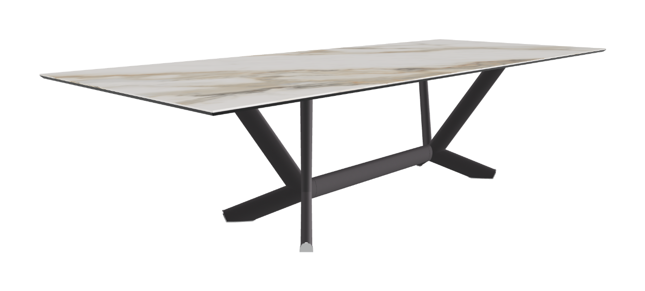 Cattelan Italia Planer Keramik Rectangular & Biscuit Shaped Dining Table 220 & 300