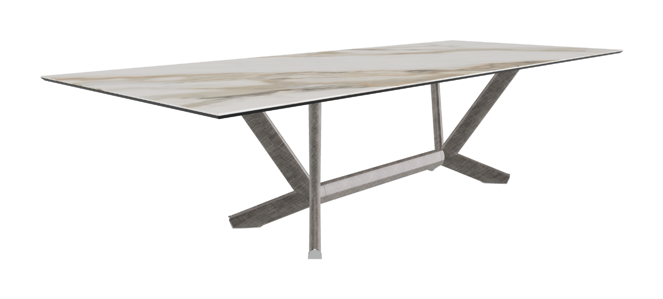 Cattelan Italia Planer Keramik Rectangular & Biscuit Shaped Dining Table 220 & 300