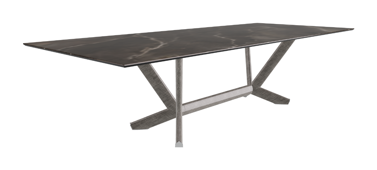 Cattelan Italia Planer Keramik Rectangular & Biscuit Shaped Dining Table 220 & 300