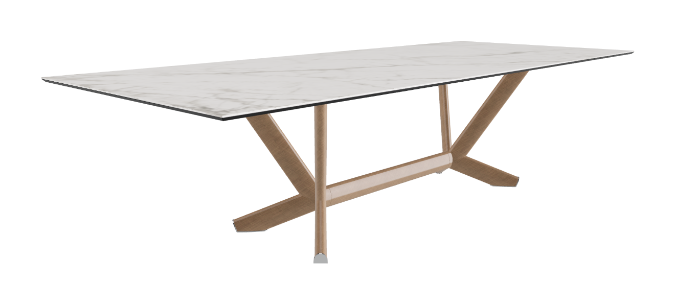 Cattelan Italia Planer Keramik Rectangular & Biscuit Shaped Dining Table 220 & 300