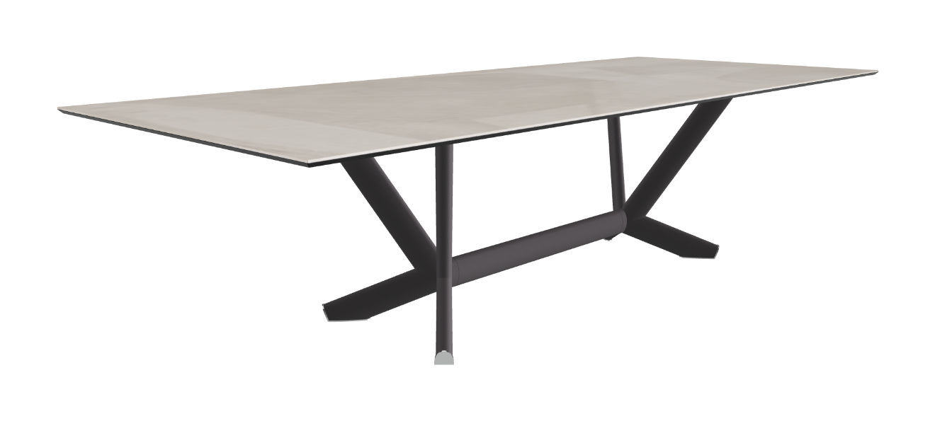 Cattelan Italia Planer Keramik Rectangular & Biscuit Shaped Dining Table 220 & 300