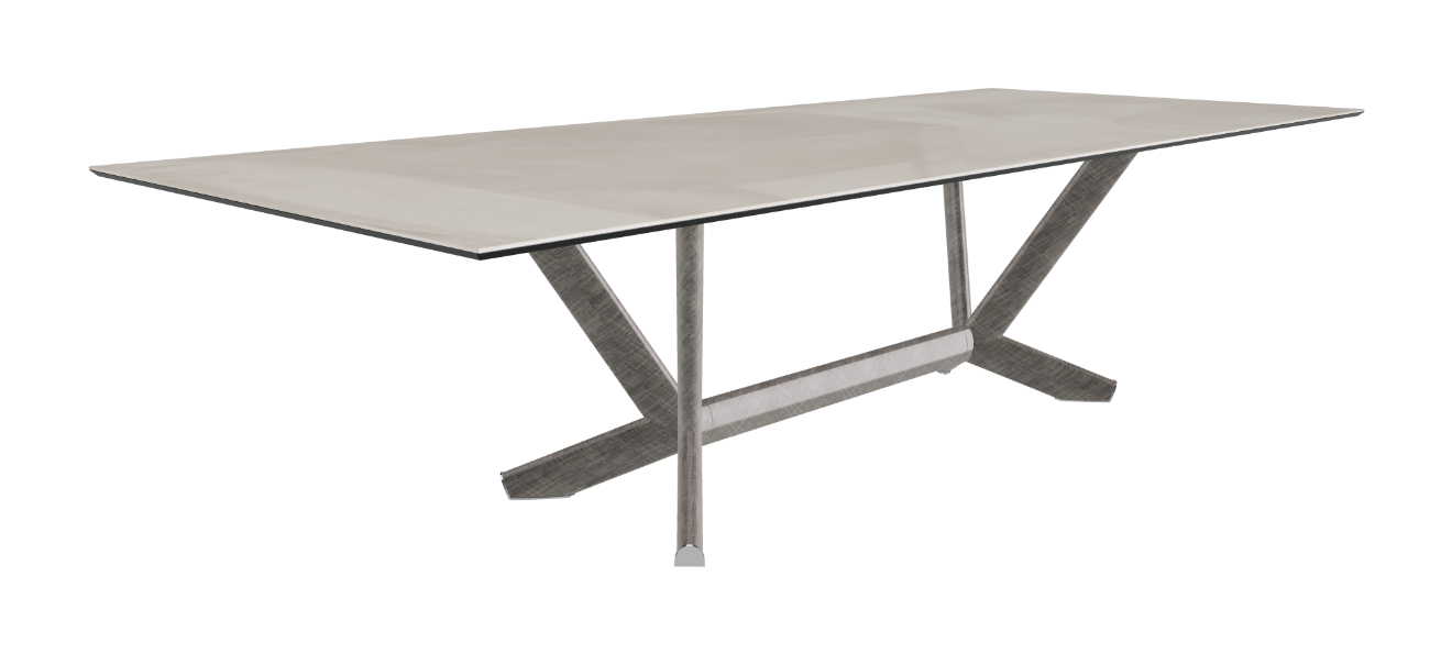 Cattelan Italia Planer Keramik Rectangular & Biscuit Shaped Dining Table 220 & 300