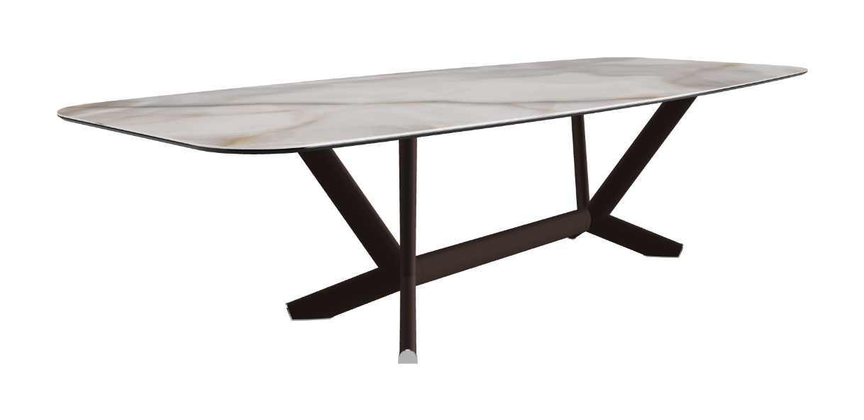 Cattelan Italia Planer Keramik Barrel Shaped Dining Table 300 & 320