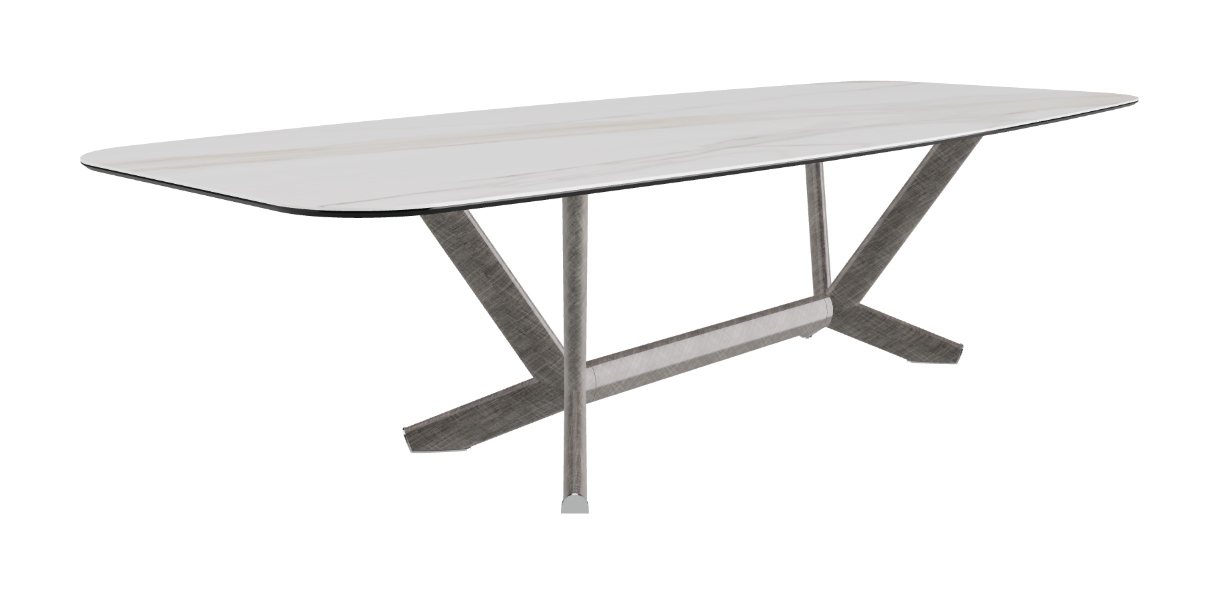 Cattelan Italia Planer Keramik Barrel Shaped Dining Table 300 & 320