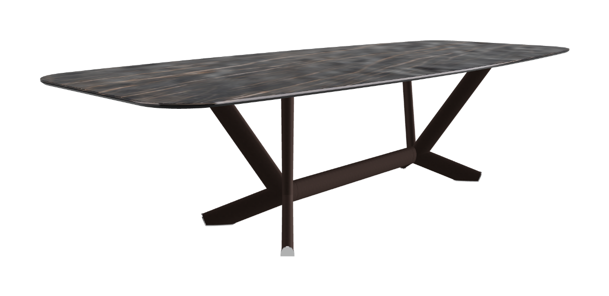 Cattelan Italia Planer Keramik Barrel Shaped Dining Table 300 & 320