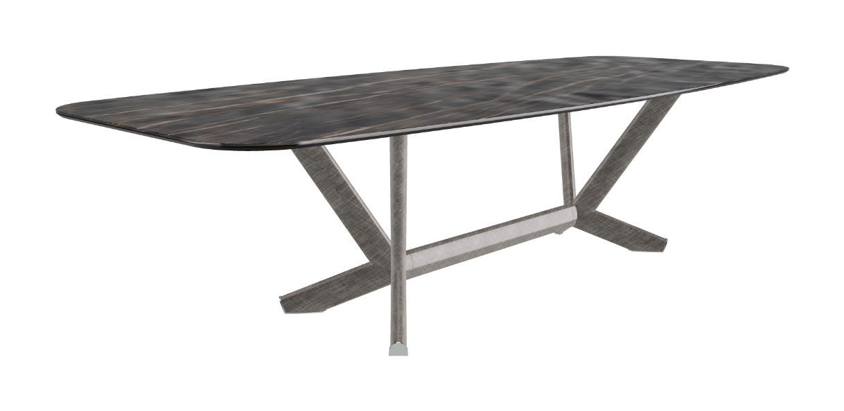 Cattelan Italia Planer Keramik Barrel Shaped Dining Table 300 & 320