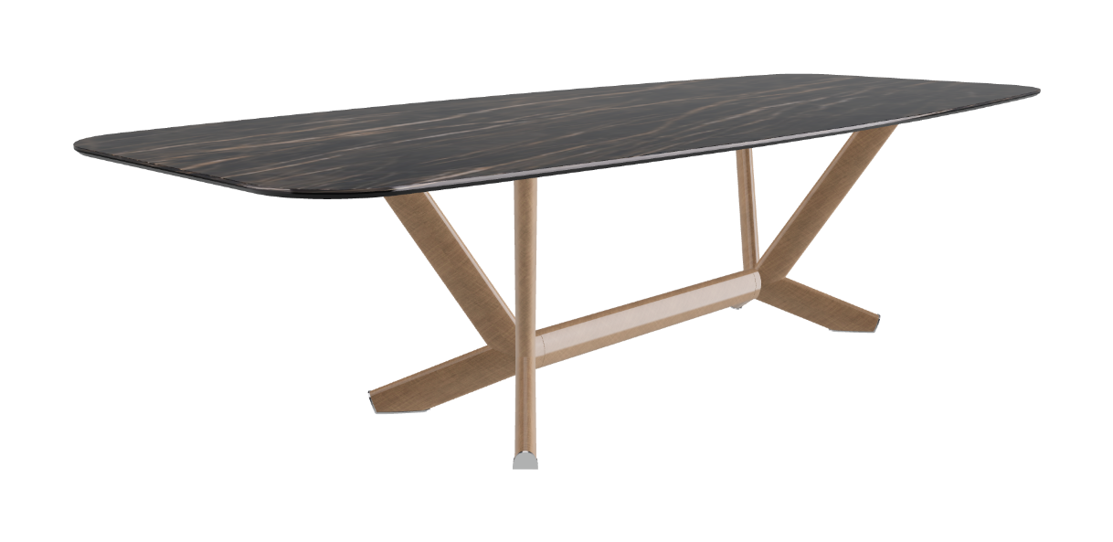 Cattelan Italia Planer Keramik Barrel Shaped Dining Table 300 & 320