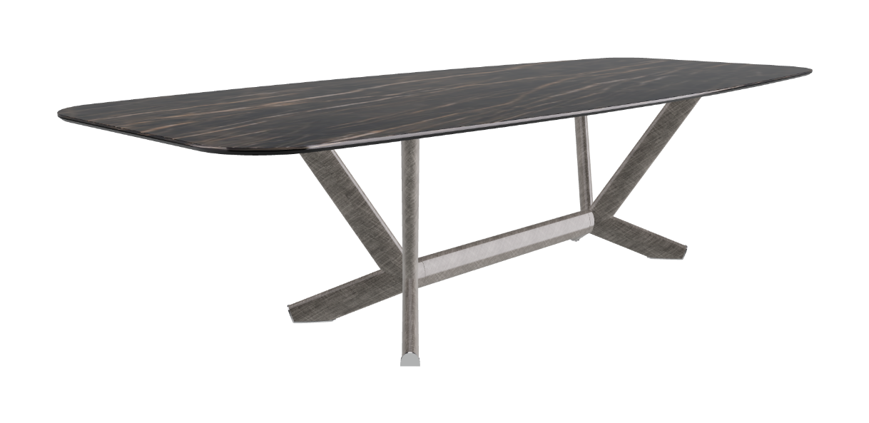 Cattelan Italia Planer Keramik Barrel Shaped Dining Table 300 & 320