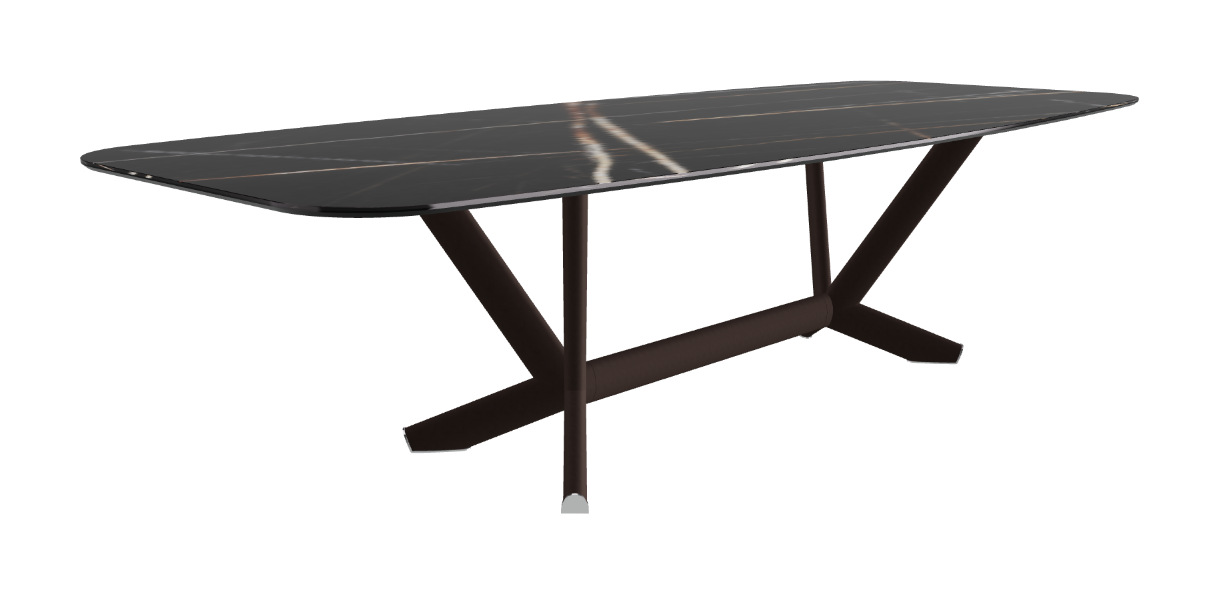 Cattelan Italia Planer Keramik Barrel Shaped Dining Table 300 & 320