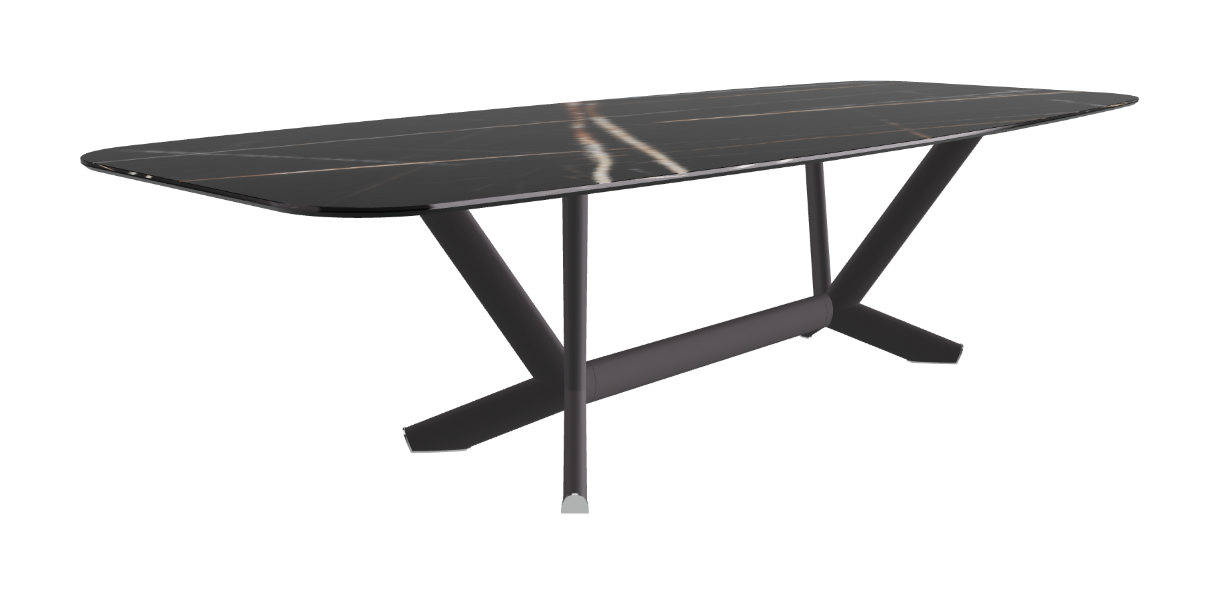 Cattelan Italia Planer Keramik Barrel Shaped Dining Table 300 & 320