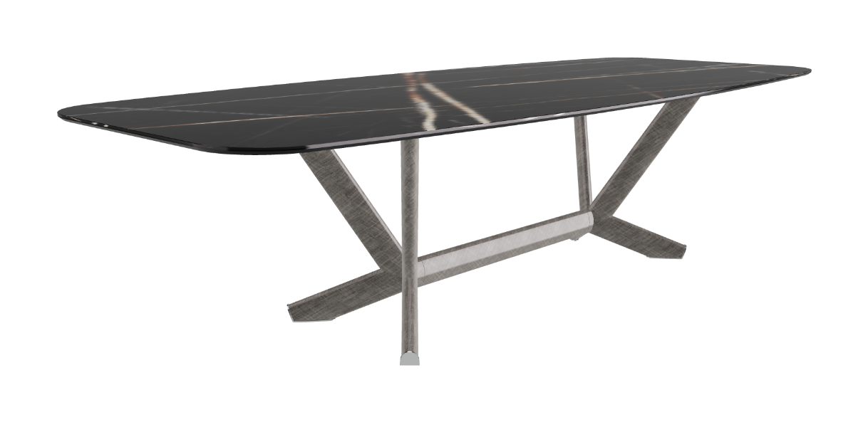 Cattelan Italia Planer Keramik Barrel Shaped Dining Table 300 & 320